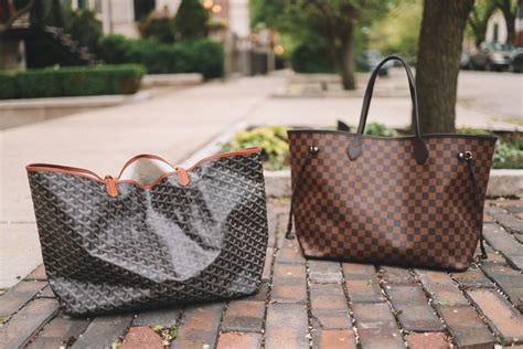 goyard tote vs louis vuitton|goyard vs louis vuitton.